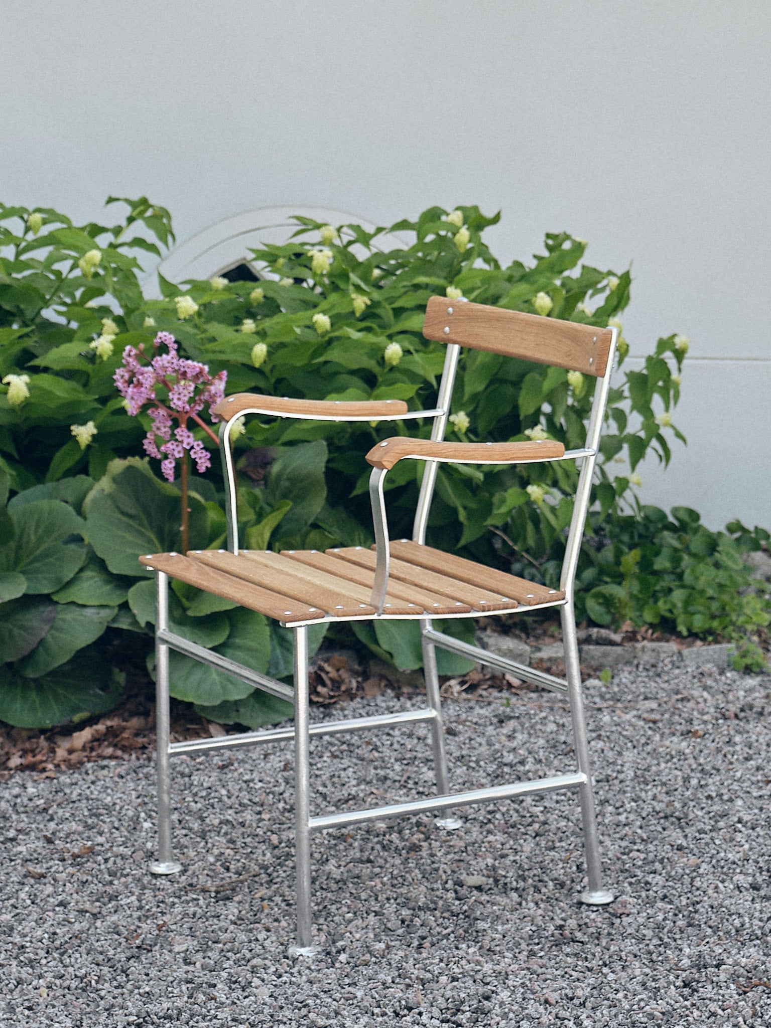 Stockholm gardenchair armchair designed by Gunnar Asplund 1930. Produced by Tallum. Made in Sweden