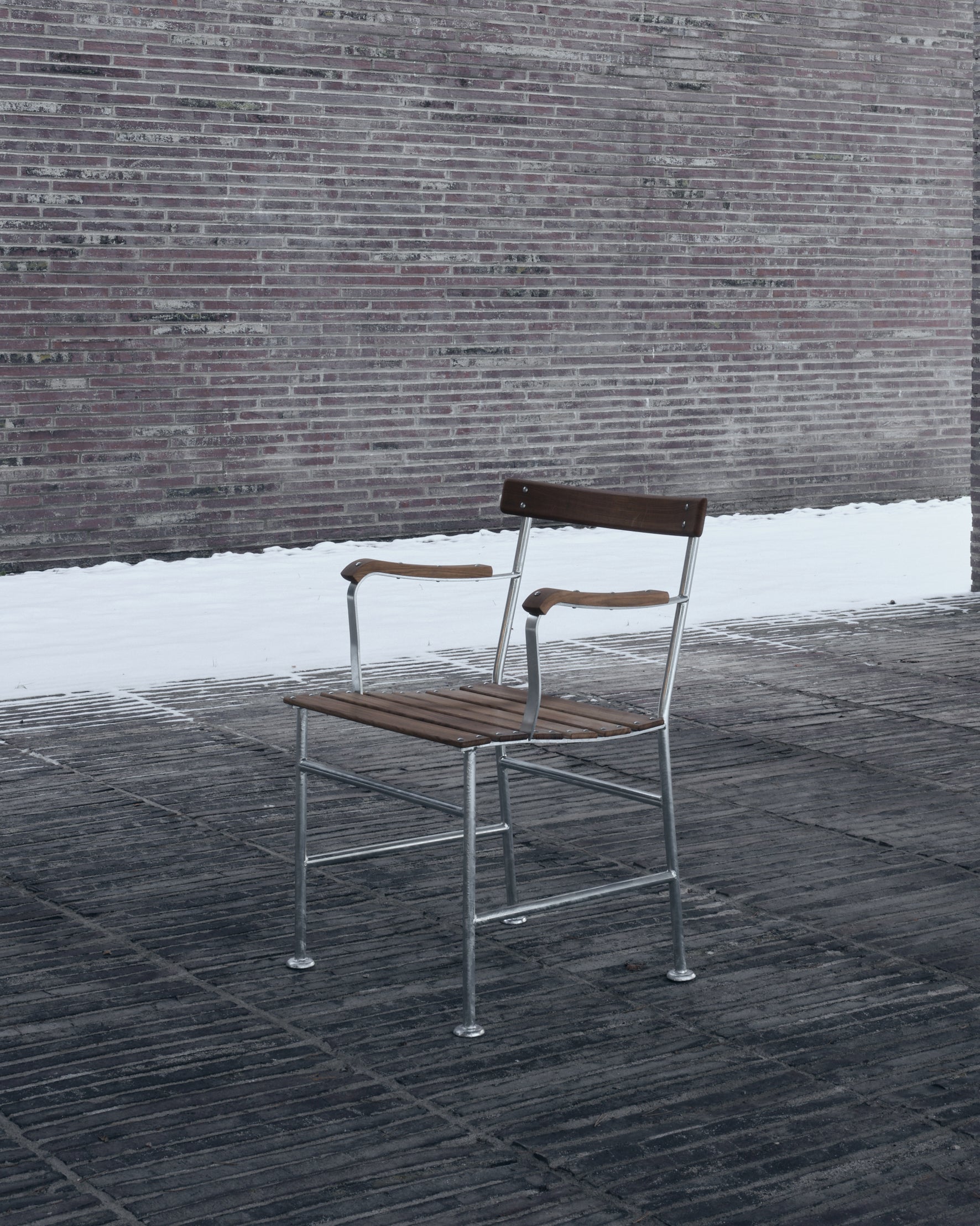 Stockholm gardenchair armchair designed by Gunnar Asplund 1930. Produced by Tallum. Made in Sweden