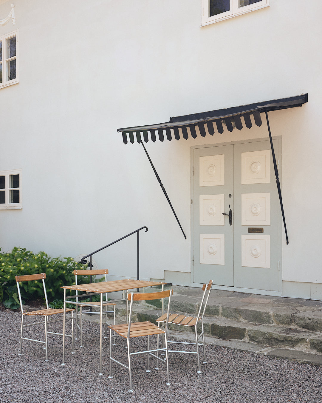 Stockholm table designed by Gunnar Asplund 1930. Produced by Tallum. Made in Sweden. Villa Snellman